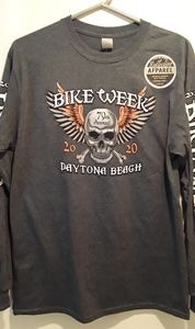NWT Bike Week Daytona 2020 L/S T-shirt *8 avail*